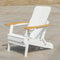 Relax-Reach Adirondack – Dual-Cup HDPE Lounge w/ Phone Slot | Outdoor Chair | Trufairs