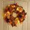 Thanksgiving Peony & Maple Leaf Wreath – Faux Fall Door Decor | Harvest Floral Wall Hanging | Trufairs