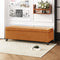 Modern Upholstered Storage Bench – Hidden Organizer & Seat | Entryway/Living Room Essential | Trufairs