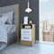 Elegant Dual-Drawer Nightstand – Modern Storage Accent | Small Bedroom Furniture | Trufairs