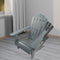Urban Foldaway Adirondack – Space-Saving Grey Comfort | Wooden Patio Chair | Trufairs