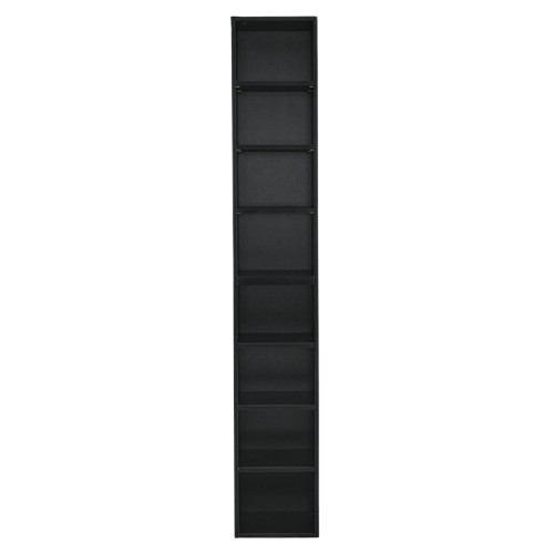 Premium 8-Tier Media Tower Rack - Ultimate Slim Storage Solution for Home & Office