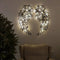 Carved Metal Wall Decor Art with Light – Angel Wings LED Backlit Sculpture | Illuminated Home Accent | Trufairs