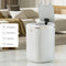 Automatic Touchless Motion Sensor Trash Can White Smart Garbage Can for Bathroom Kitchen