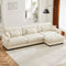 Modular Sectional Sofa  – Oversized Velvet Sectional with Bolstered Armrests, Sectional with Ottoman | Luxury Living Room Furniture | Trufairs
