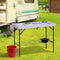 Premium Outdoor Fish Cleaning Table – Dual Sinks, Faucet, & Folding Design | Camping Utility Station | Trufairs