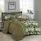 Kai 9-Piece Modern Motif Comforter Set – Complete Bedroom Ensemble | Trufairs