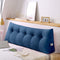 Ergonomic Triangular Backrest – Deluxe Blue Wedge Cushion | Bedroom Comfort | Trufairs