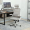 Ergonomic Mesh Office Chair with Rotatable Headrest – Adjustable Lumbar & Flip-Up Arms | Home Executive Desk Chair | Trufairs