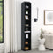 Premium 8-Tier Media Tower Rack - Ultimate Slim Storage Solution for Home & Office