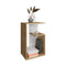 Compact 2-Shelf Side Table – Minimalist Storage Accent | Small Space Organizer | Trufairs