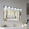 LED Modern Black 6-Light Vanity Lights Fixture – Over Mirror Bath Wall Lighting | Contemporary Bathroom | Trufairs