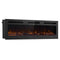 72 inch Electric Fireplace Wall Mounted Recessed with Remote Control 1500W