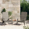 Woven Wave Adirondack – Gray Poly-Rattan Lounge | Outdoor Chair | Trufairs