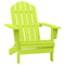 Forest Breeze Adirondack – Classic Green Fir-Wood Lounge | Patio Chair | Trufairs