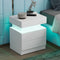 LED Accent Nightstand – Smart Storage & Flipping Top | Modern Bedroom Furniture | Trufairs