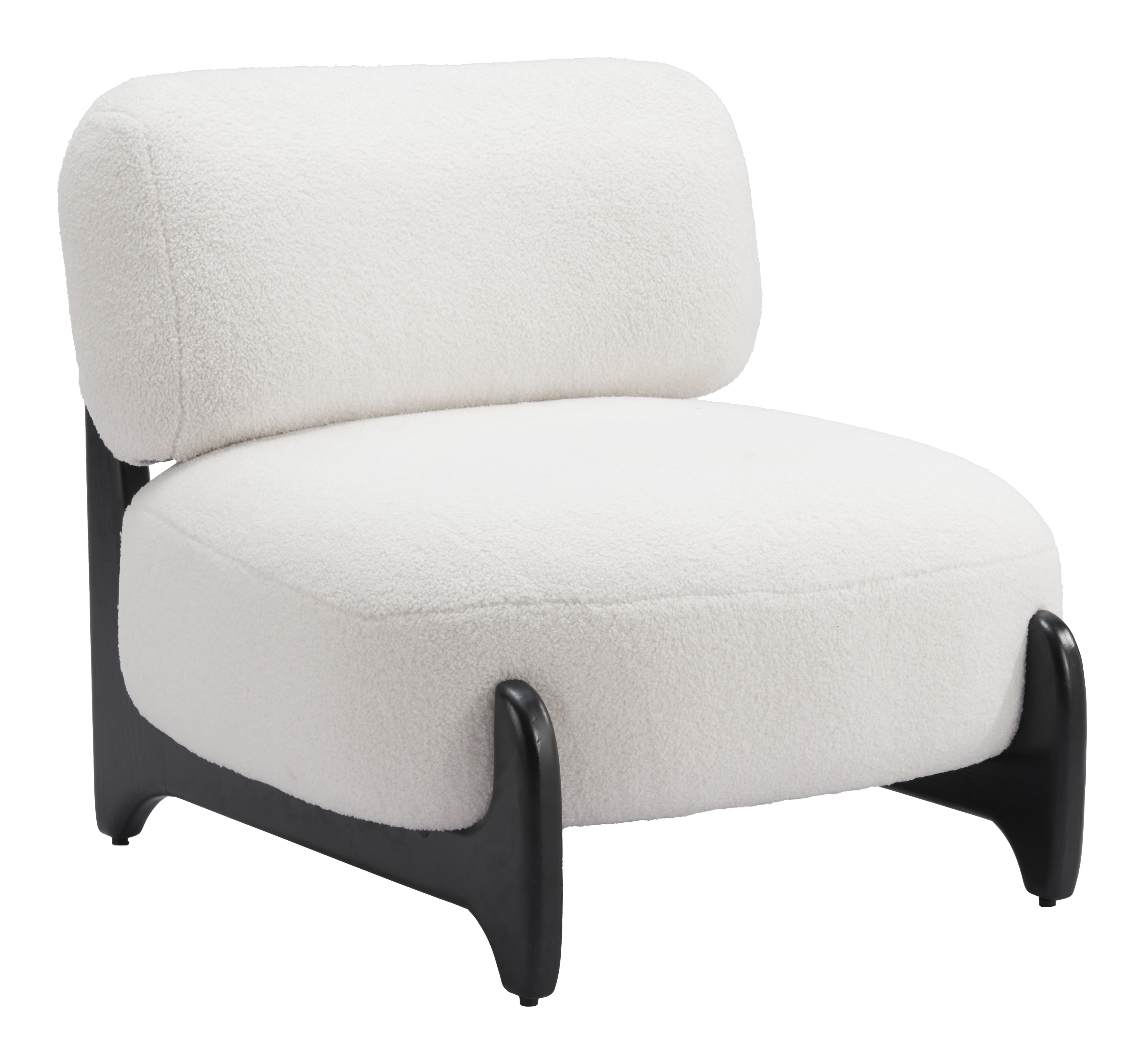 Bombo Accent Chair White