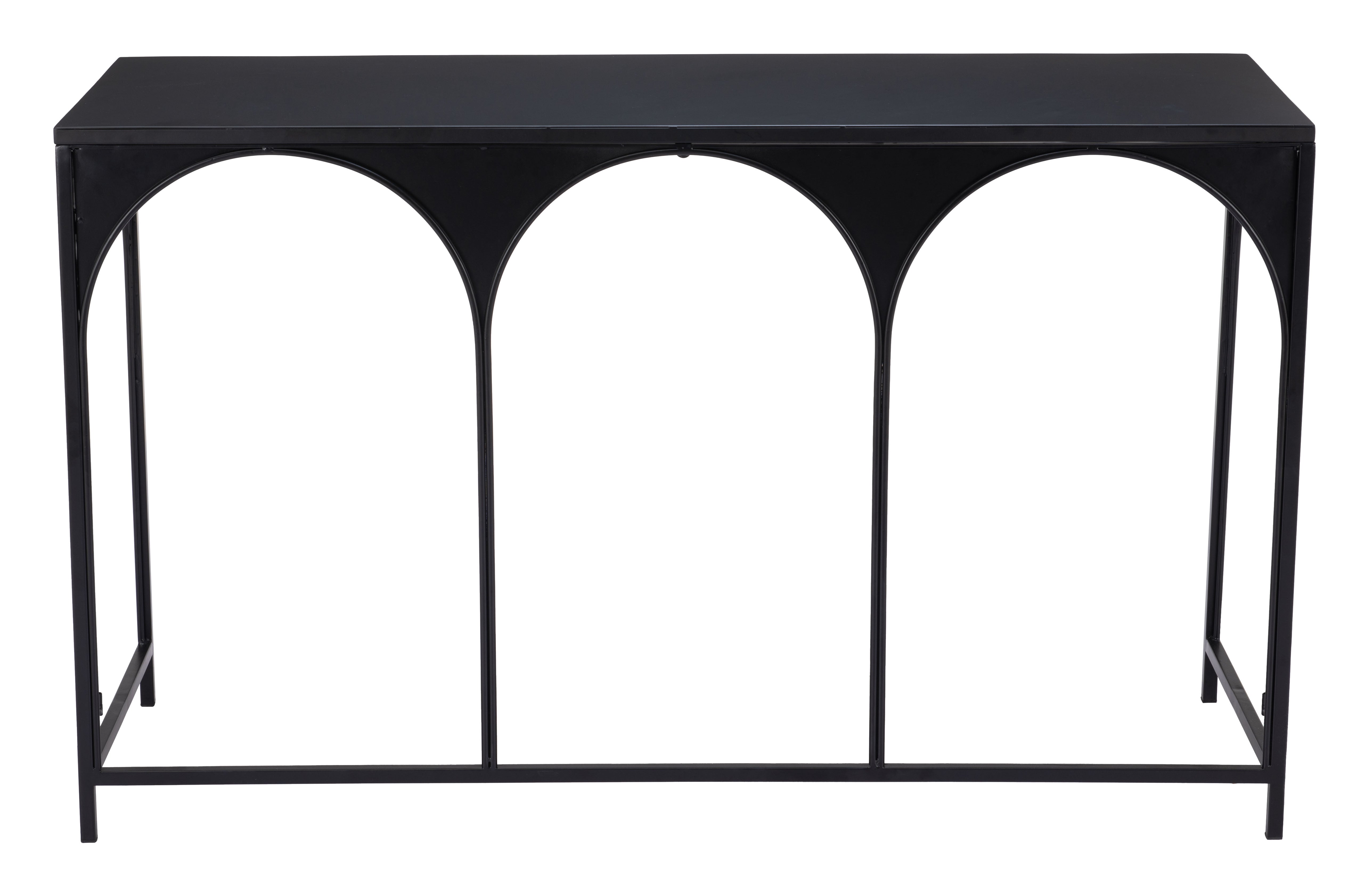 Loriet Console Table Black