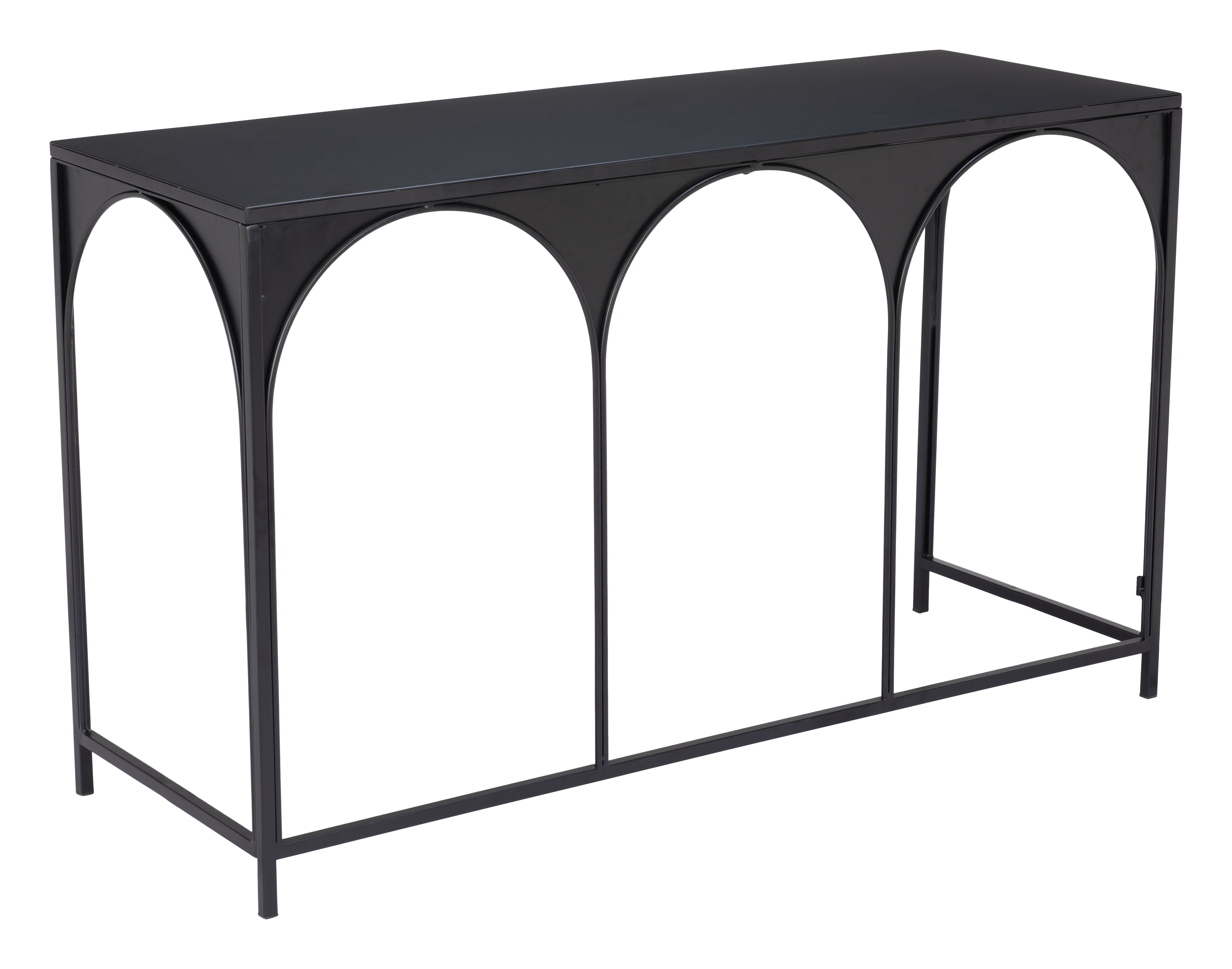 Loriet Console Table Black