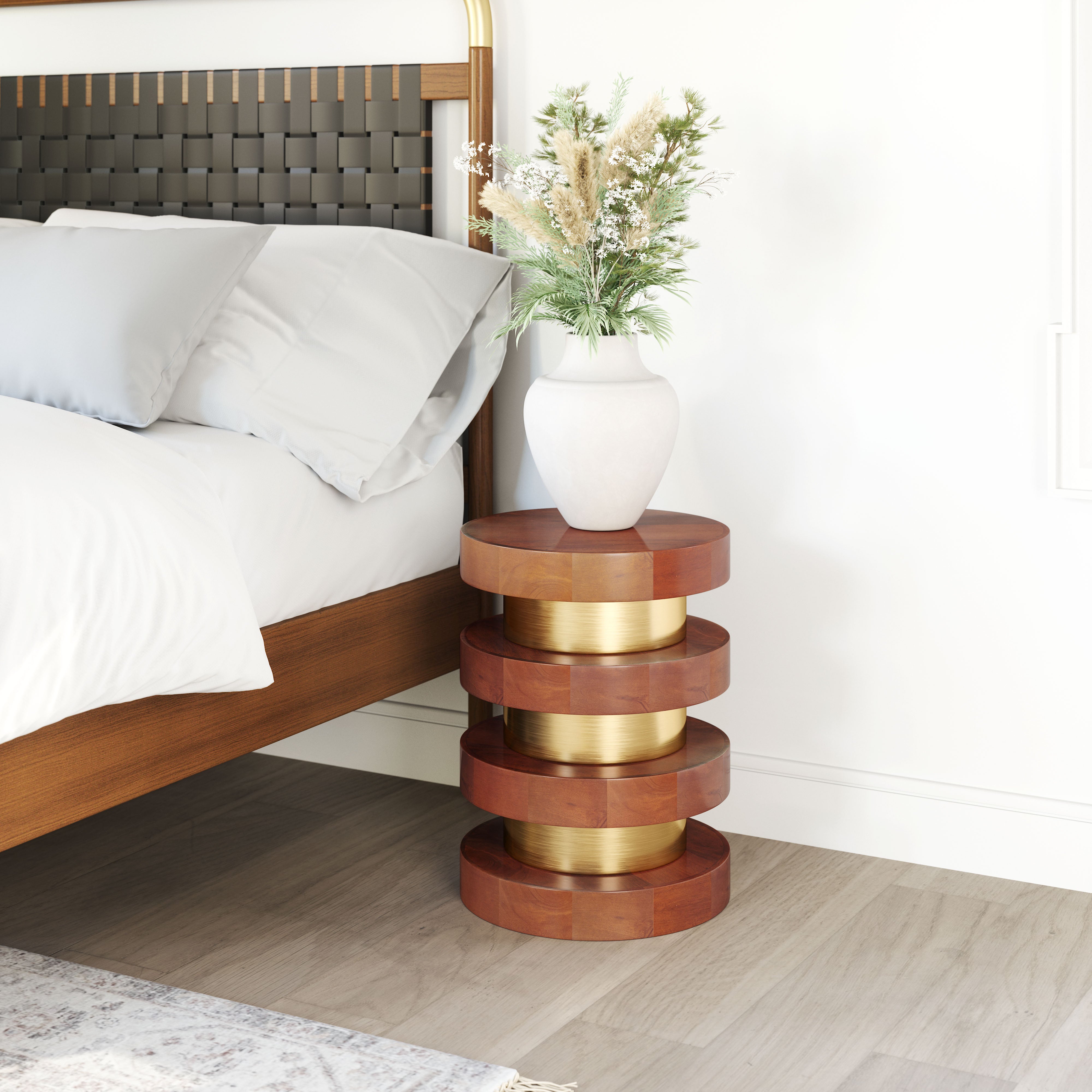 Marigot Side Table Brown