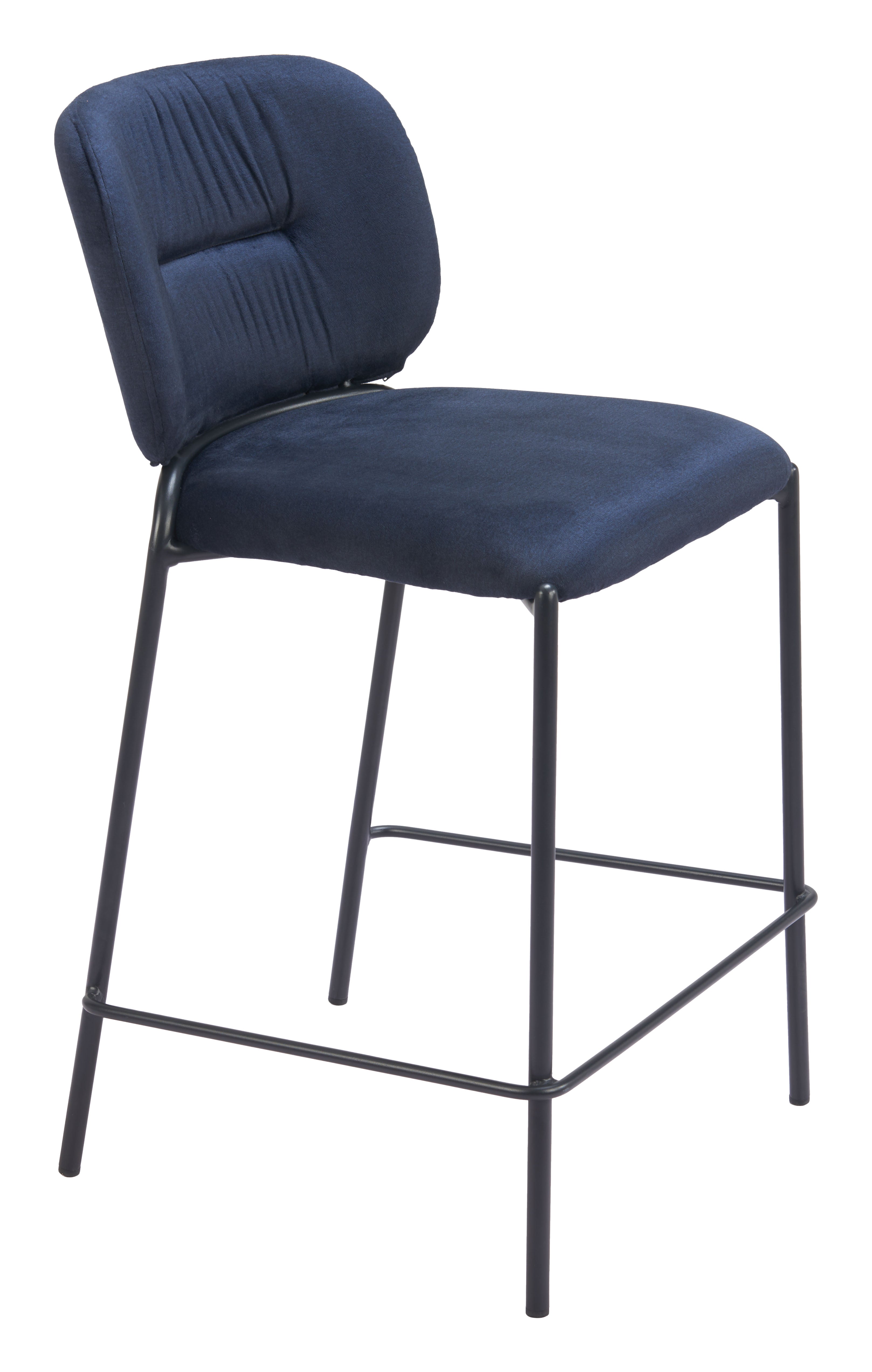 Plat Counter Stool Blue