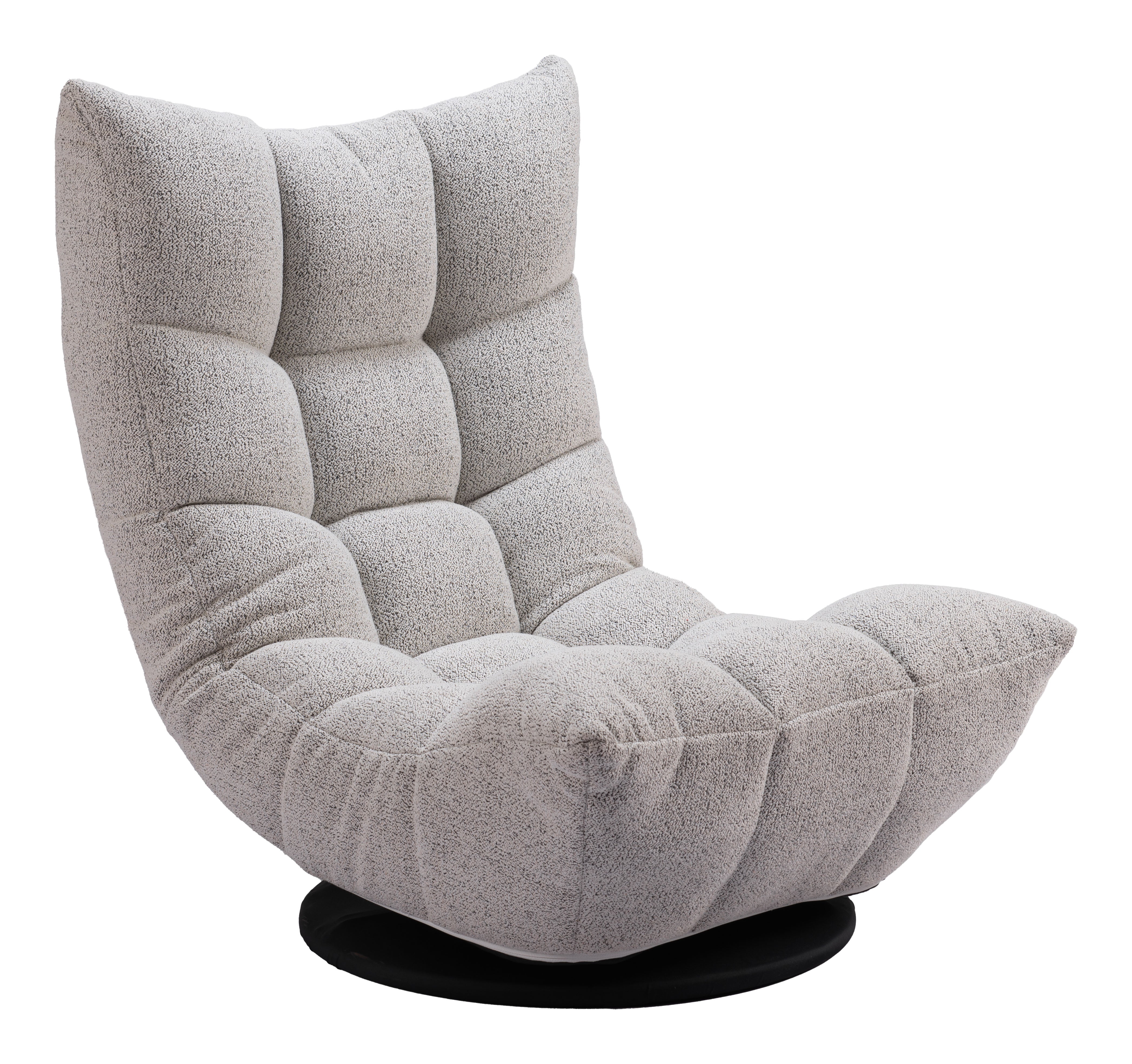 Down Go Swivel Chair Ash Gray