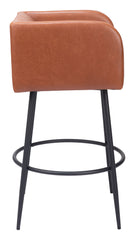 Horbat Barstool (Set of 2) Brown