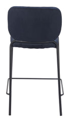 Plat Counter Stool Blue