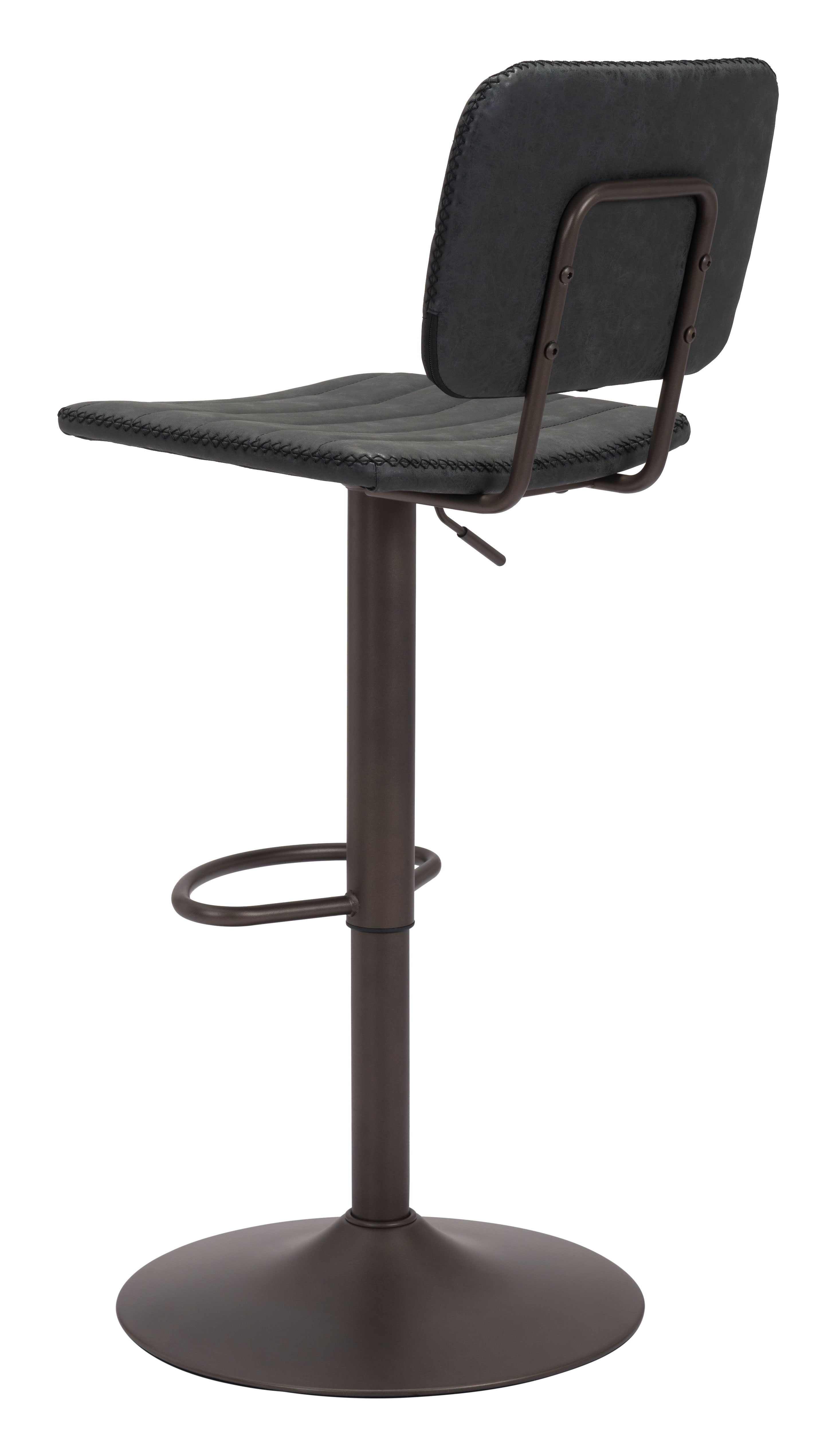 Holden Barstool Vintage Black & Dark Bronze