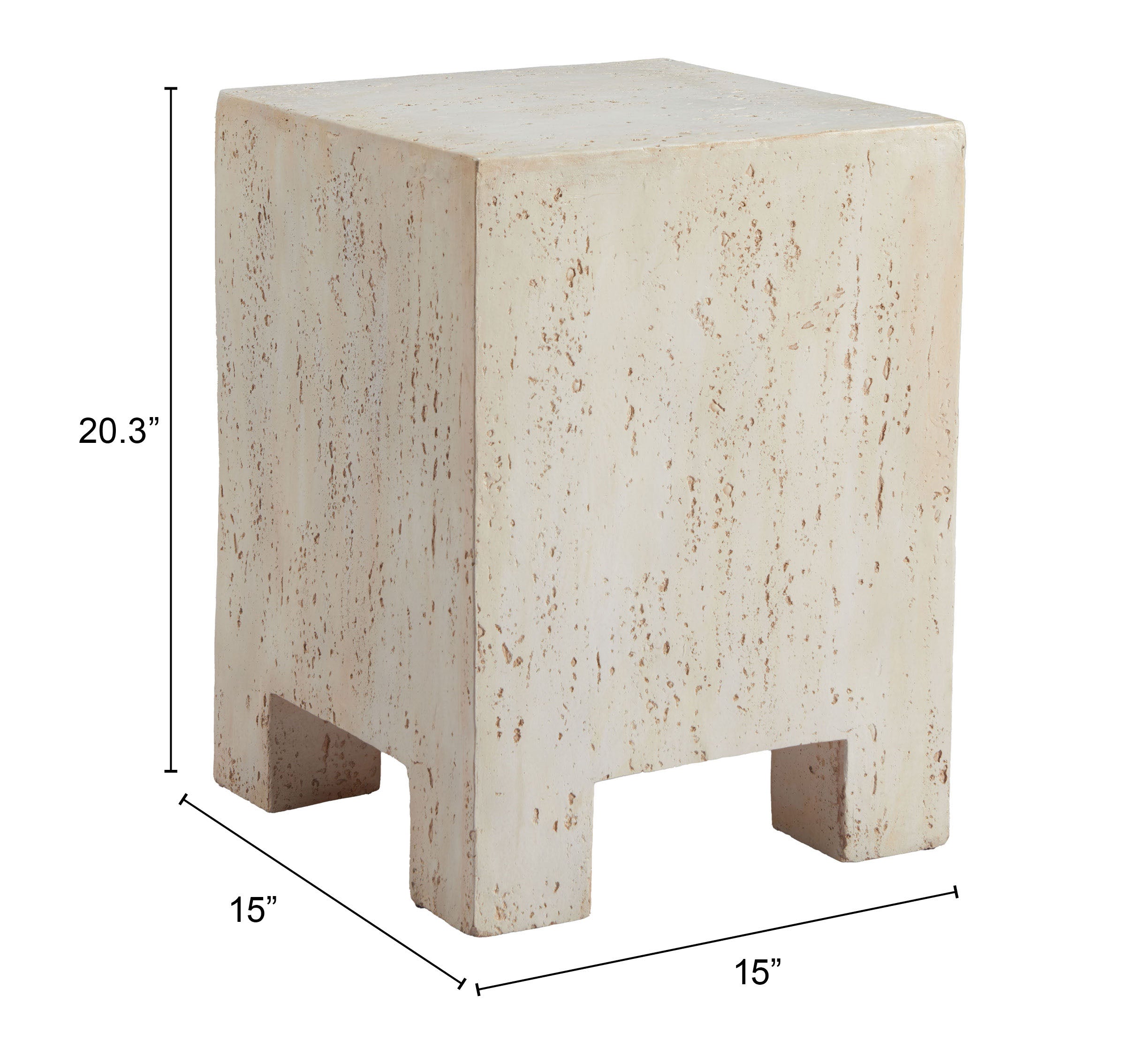 Kitara Side Table Beige