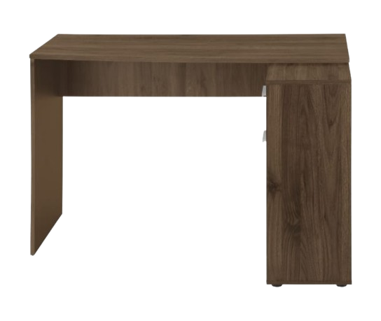 46" Brown Wood L Shape Computer Desk