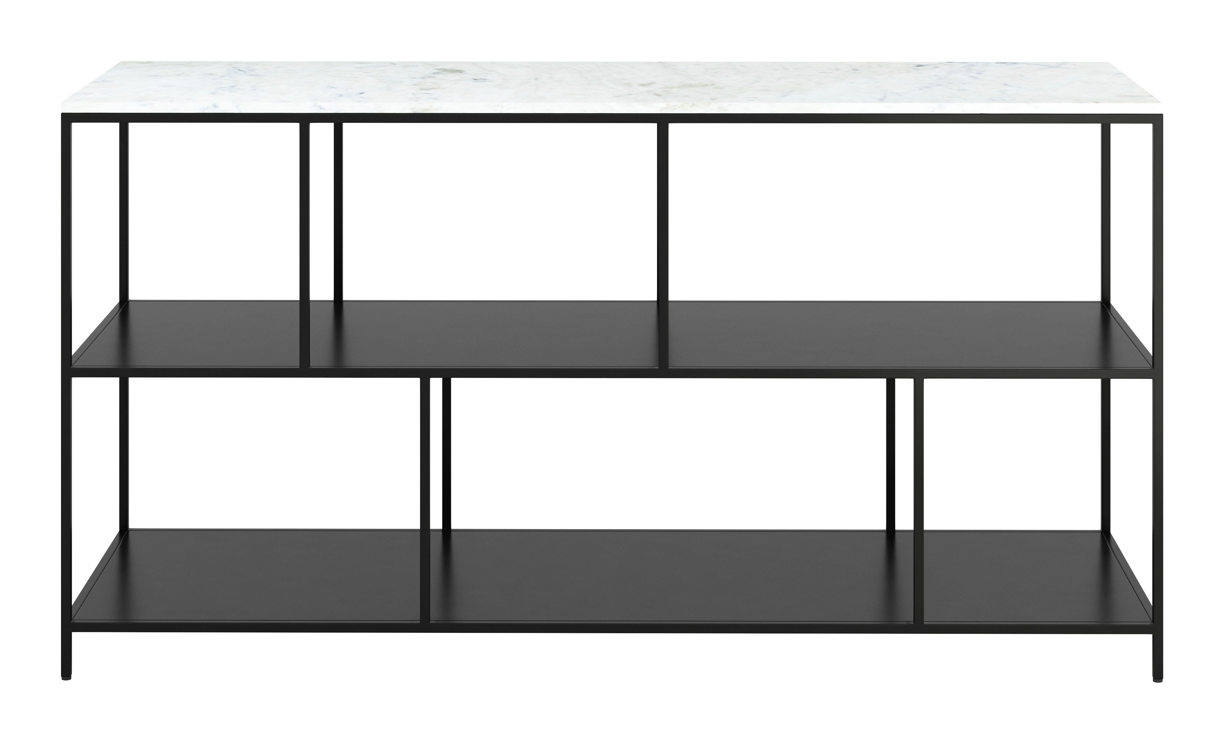 Singularity Console Table White & Black