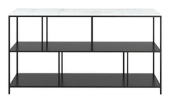 Singularity Console Table White & Black