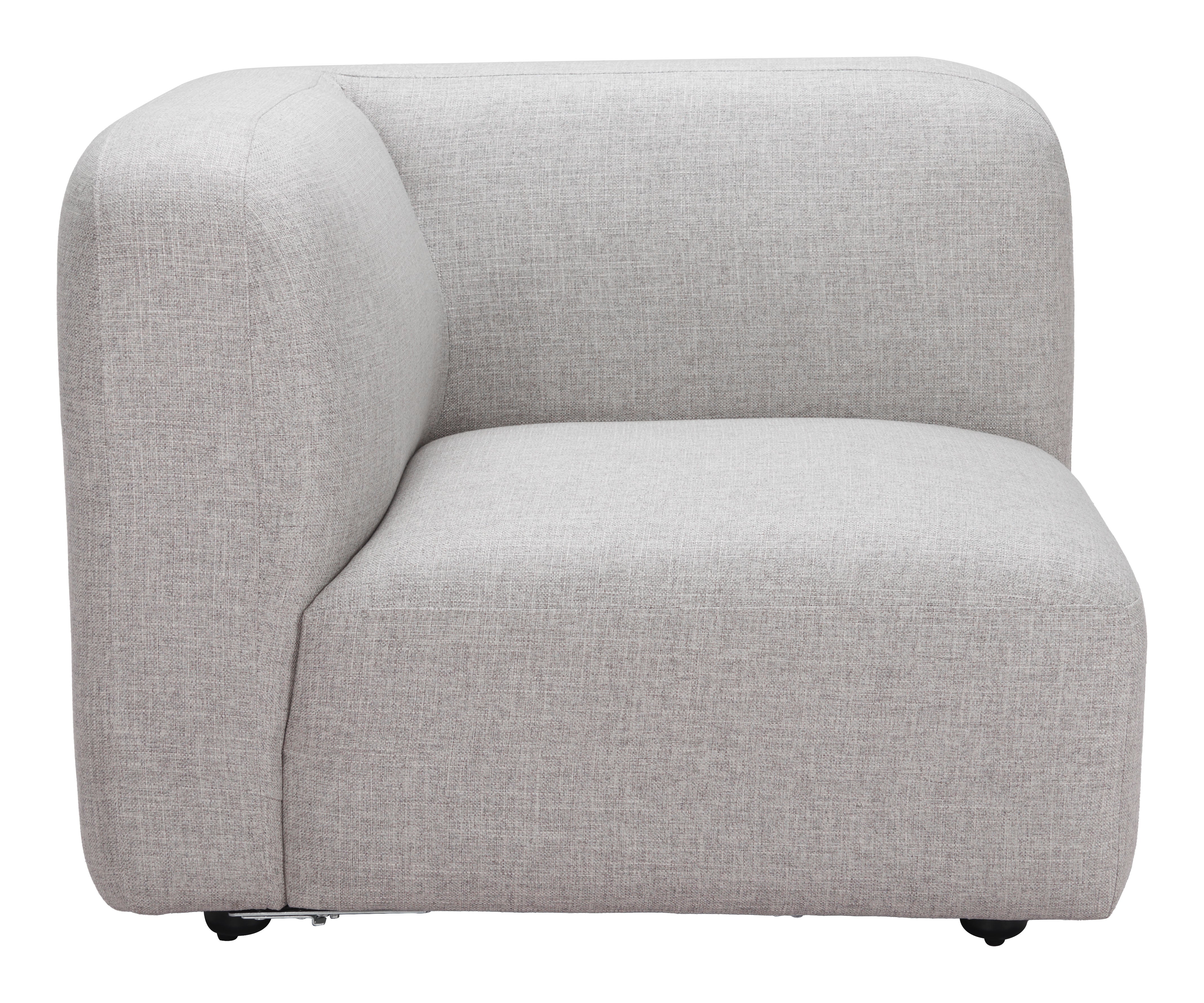 Biak Corner Chair Gray