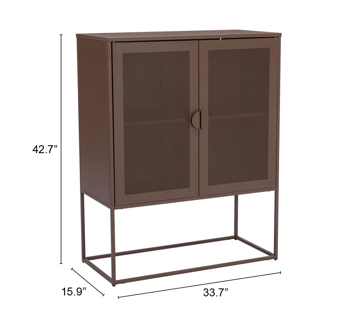 Lazaro Cabinet Bronze