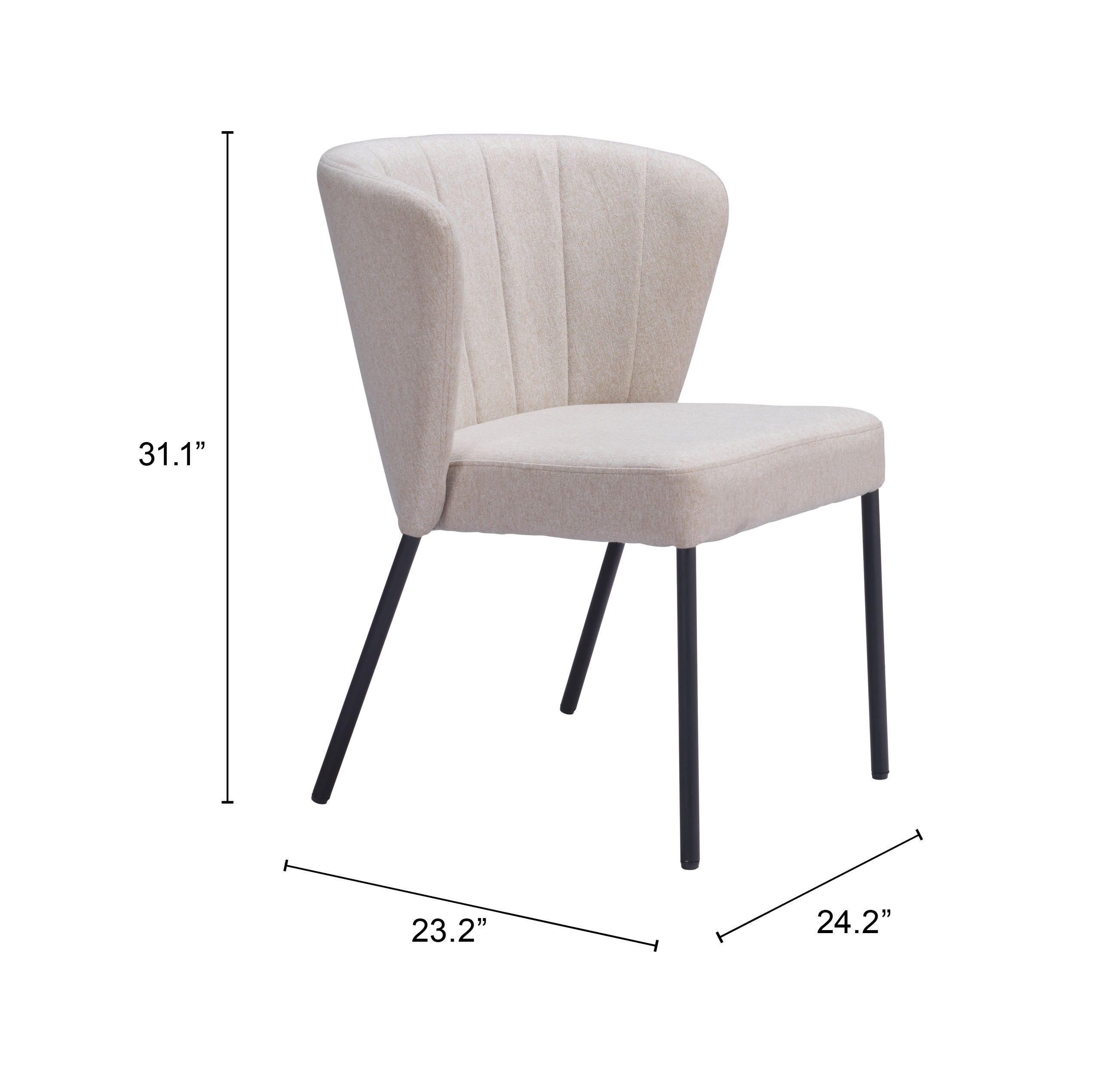 Aimee Dining Chair Beige