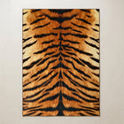 Faux cowhide rug in cow print styled under a leather sofa in a modern living room
