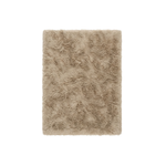 Faux sheepskin rug C-White close-up showing 2.8-inch plush pile texture