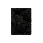 Faux sheepskin rug C-White close-up showing 2.8-inch plush pile texture