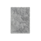 Faux sheepskin rug C-White close-up showing 2.8-inch plush pile texture