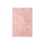 Faux sheepskin rug C-White close-up showing 2.8-inch plush pile texture