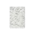 Faux sheepskin rug C-White close-up showing 2.8-inch plush pile texture