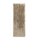 Faux sheepskin rug C-White close-up showing 2.8-inch plush pile texture