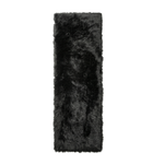 Faux sheepskin rug C-White close-up showing 2.8-inch plush pile texture