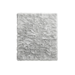 Faux sheepskin rug C-White close-up showing 2.8-inch plush pile texture