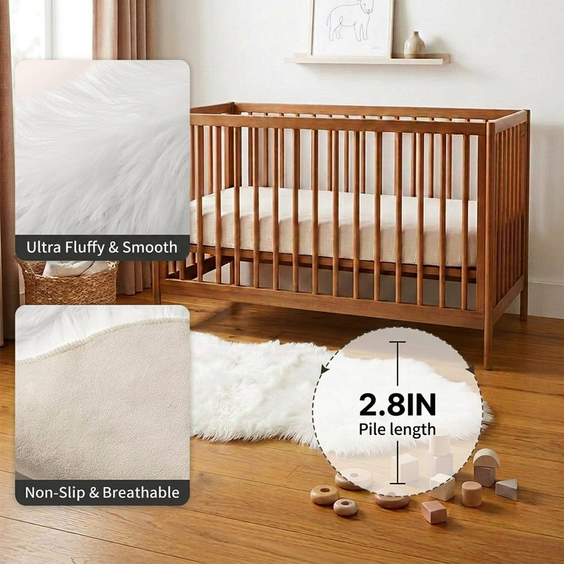 Faux sheepskin rug lifestyle scene — confirm content before setting alt text