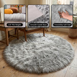 Faux sheepskin rug lifestyle scene — confirm content before setting alt text