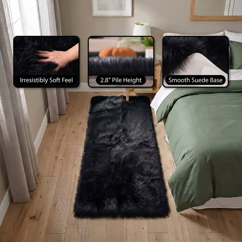Faux sheepskin rug lifestyle scene — confirm content before setting alt text