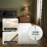 Faux sheepskin rug lifestyle scene — confirm content before setting alt text