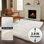 Faux sheepskin rug lifestyle scene — confirm content before setting alt text